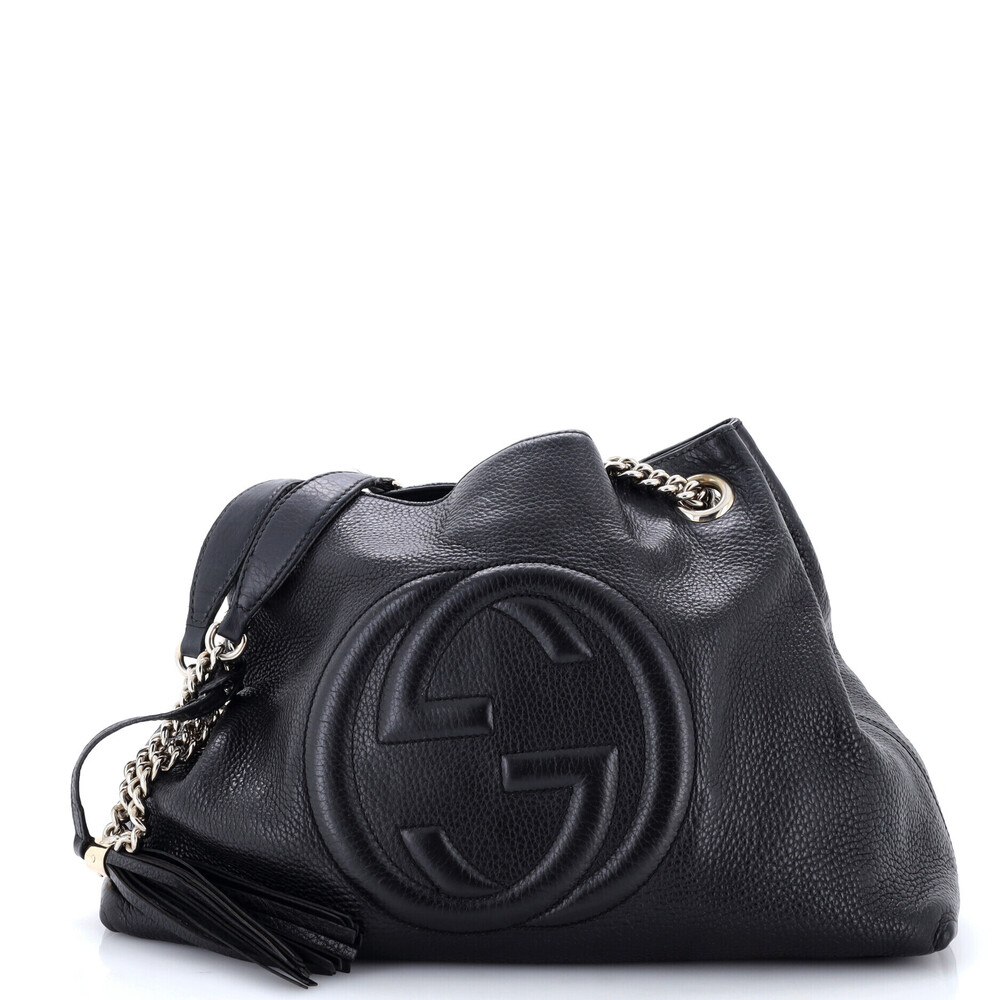 Gucci Medium Soho Chain Strap Shoulder Bag Leather